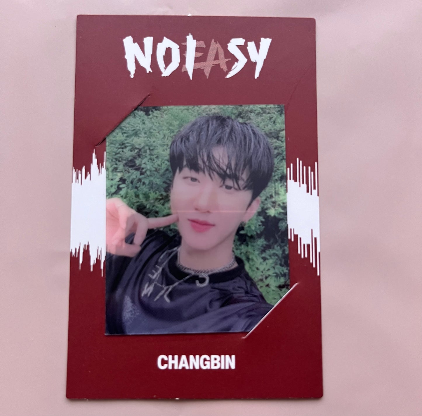 Stray Kids Noeasy frame photocard Changbin