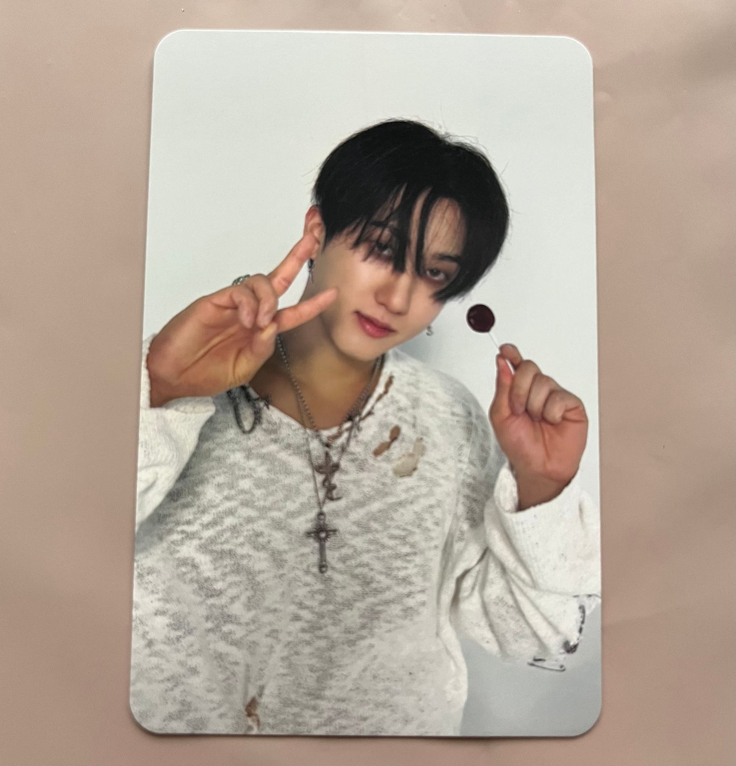 Stray Kids Rockstar Target Photocard Changbin